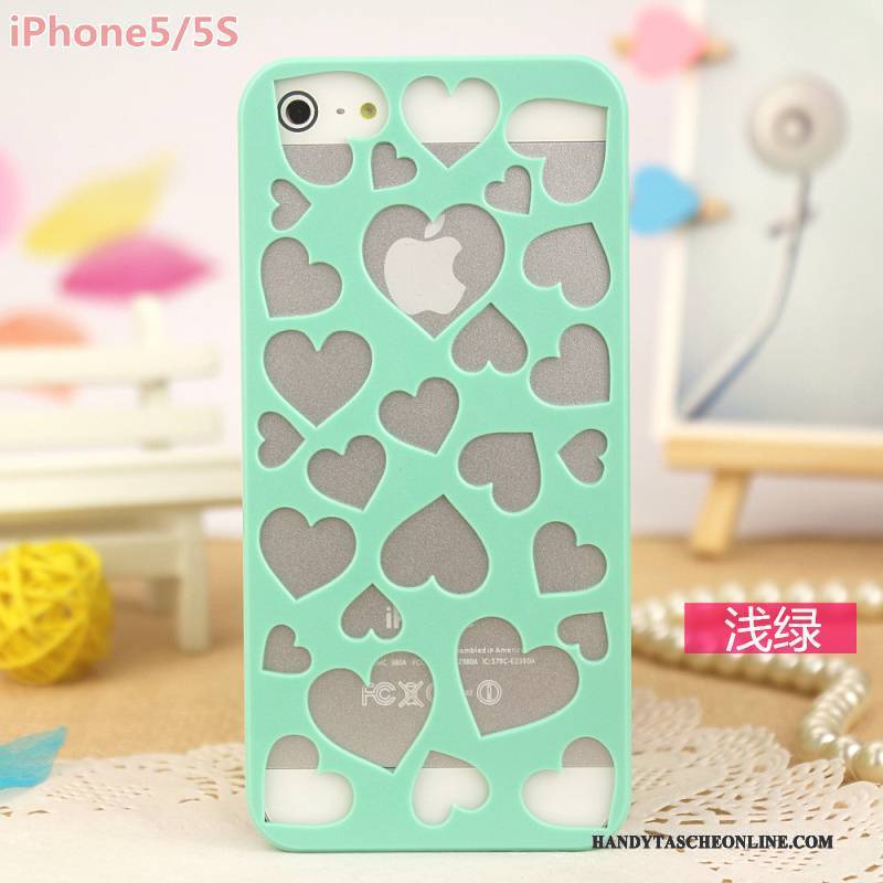 Hülle iPhone 5/5s Schutz Durchbrochenes Leicht, Case iPhone 5/5s Rose Blumen