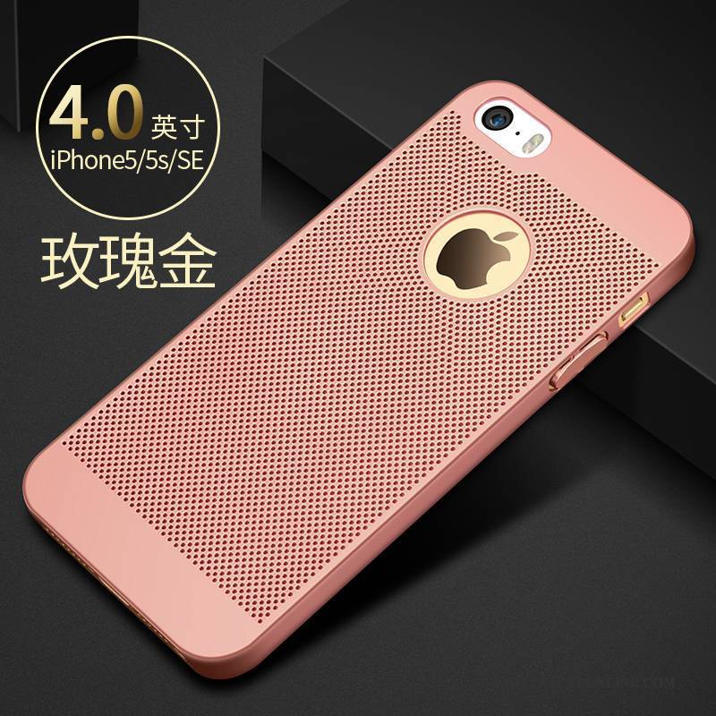 Hülle iPhone 5/5s Schutz Handyhüllen Trend, Case iPhone 5/5s Nubuck Kühlung