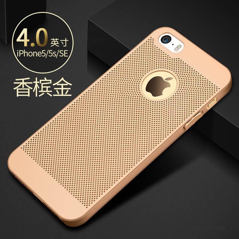 Hülle iPhone 5/5s Schutz Handyhüllen Trend, Case iPhone 5/5s Nubuck Kühlung