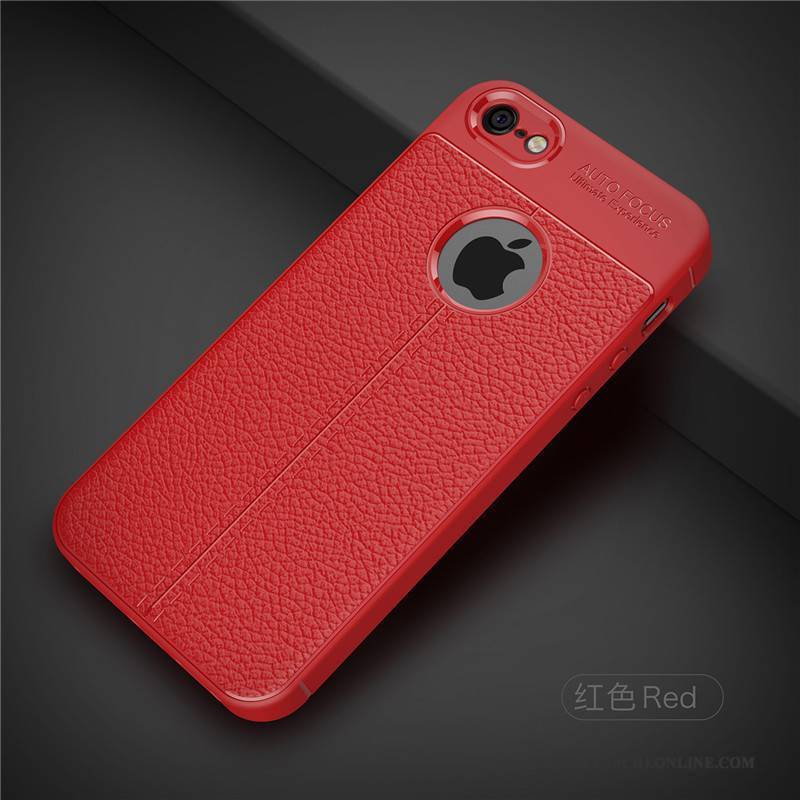 Hülle iPhone 5/5s Schutz Rot Trend, Case iPhone 5/5s Taschen Handyhüllen Nubuck