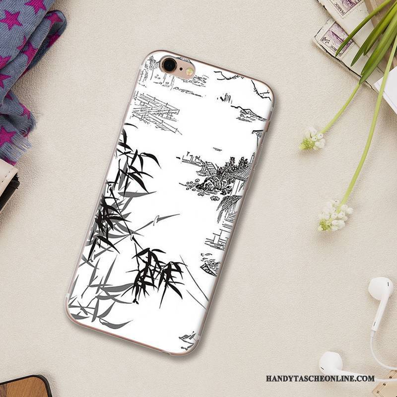 Hülle iPhone 5/5s Silikon Handyhüllen Nette, Case iPhone 5/5s Karikatur Anti-sturz Lila