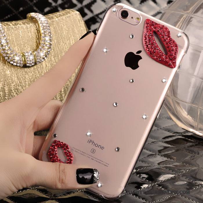 Hülle iPhone 5/5s Strass Rosa Handyhüllen, Case iPhone 5/5s Schutz