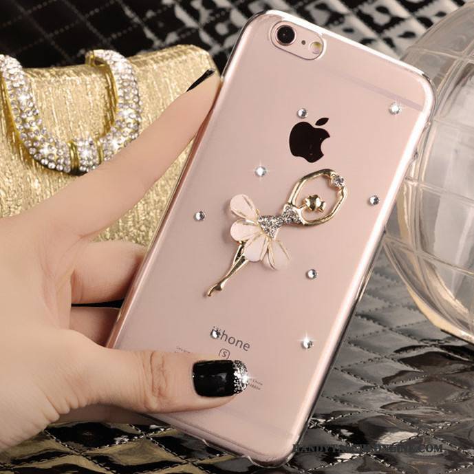 Hülle iPhone 5/5s Strass Rosa Handyhüllen, Case iPhone 5/5s Schutz