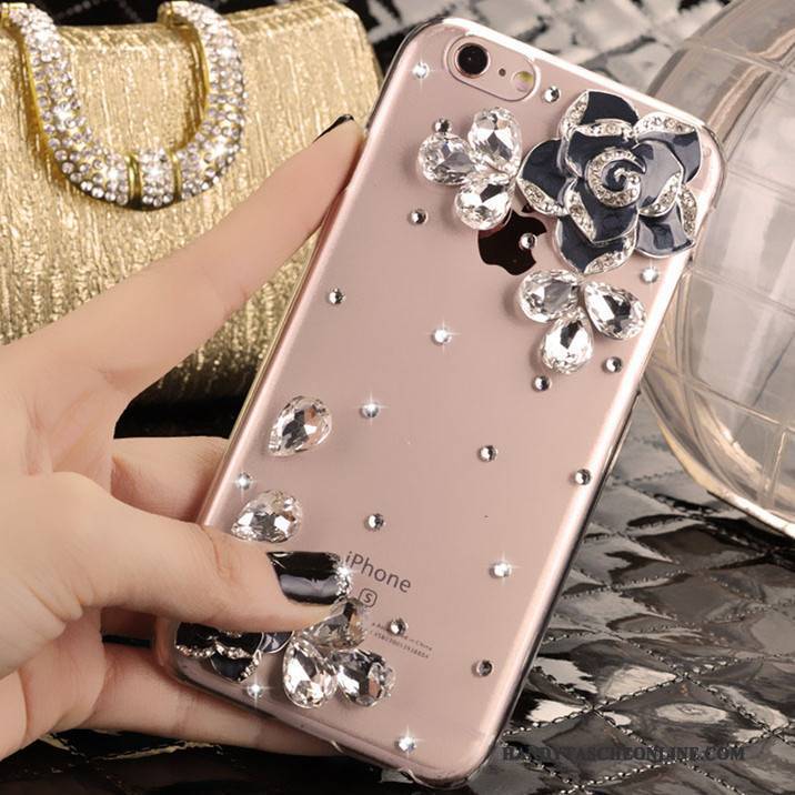 Hülle iPhone 5/5s Strass Rosa Handyhüllen, Case iPhone 5/5s Schutz