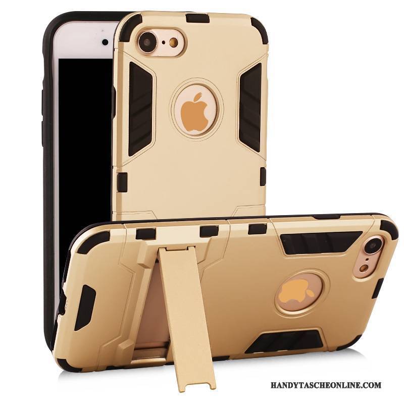 Hülle iPhone 5/5s Taschen Anti-sturz Handyhüllen, Case iPhone 5/5s Halterung Gold