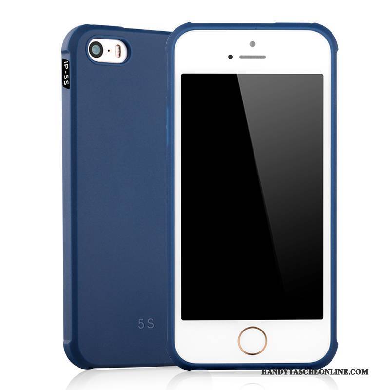 Hülle iPhone 5/5s Taschen Grau Handyhüllen, Case iPhone 5/5s Schutz Lichtfarbe Nubuck