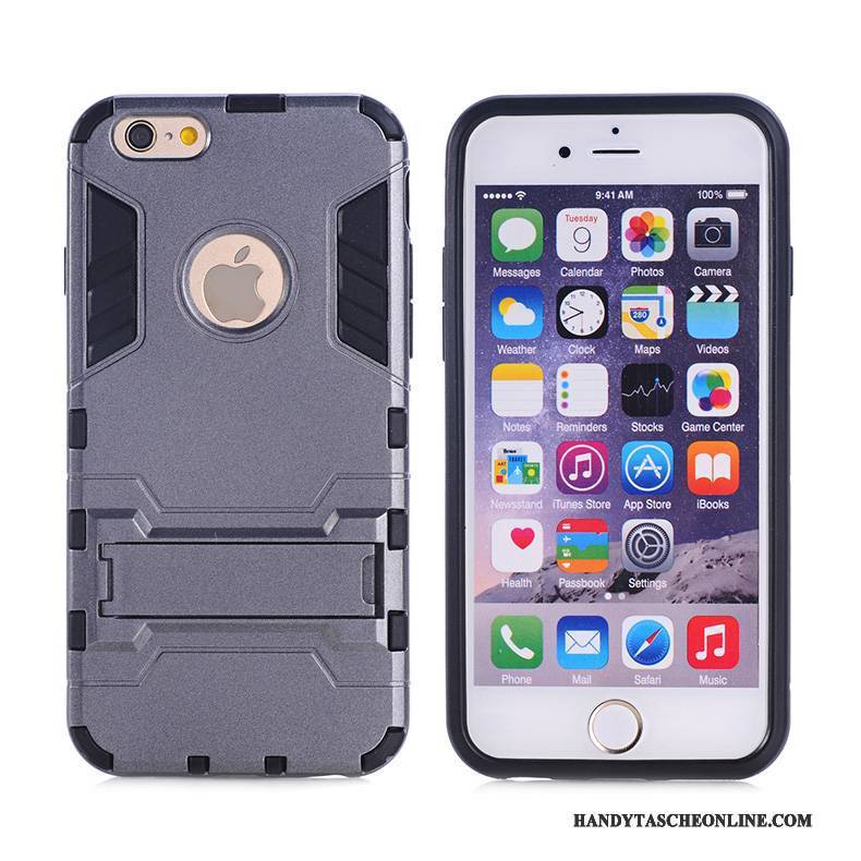 Hülle iPhone 5/5s Weiche Anti-sturz Schwer, Case iPhone 5/5s Schutz Handyhüllen Silber