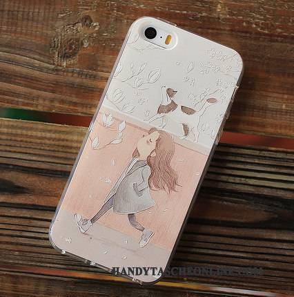 Hülle iPhone 5/5s Weiche Licht Gelb, Case iPhone 5/5s Schutz Hängende Verzierungen Handyhüllen