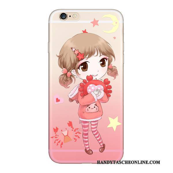 Hülle iPhone 5/5s Weiche Rosa Hängende Verzierungen, Case iPhone 5/5s Silikon Handyhüllen