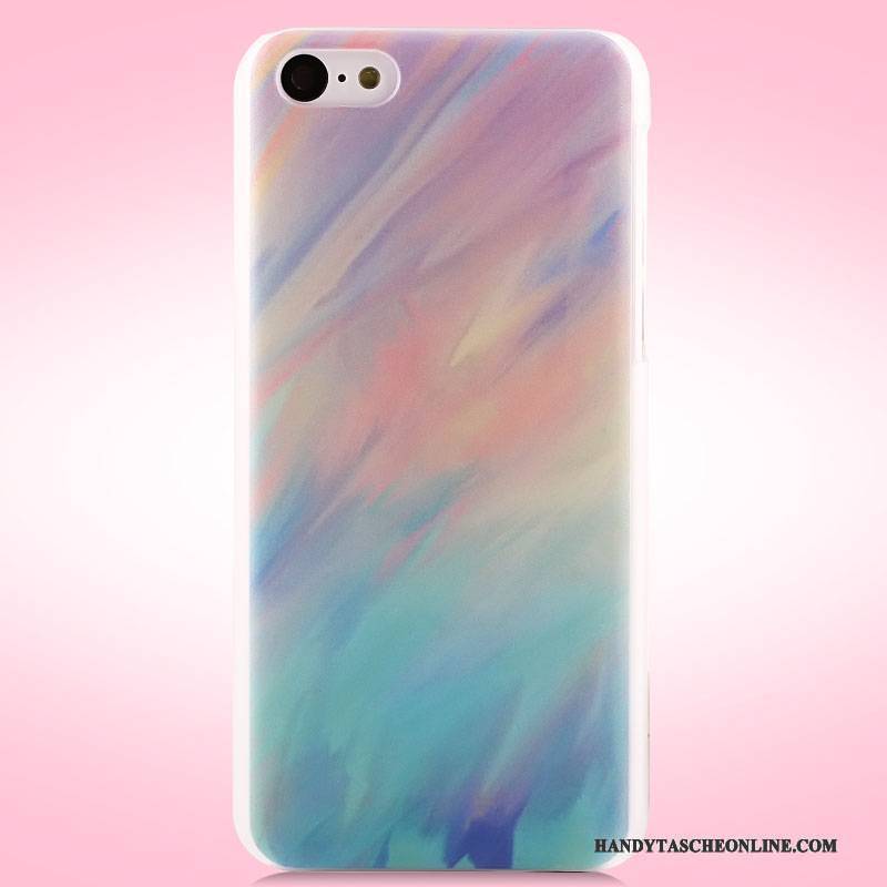 Hülle iPhone 5c Gemalt Blau Schwer, Case iPhone 5c Schutz Handyhüllen