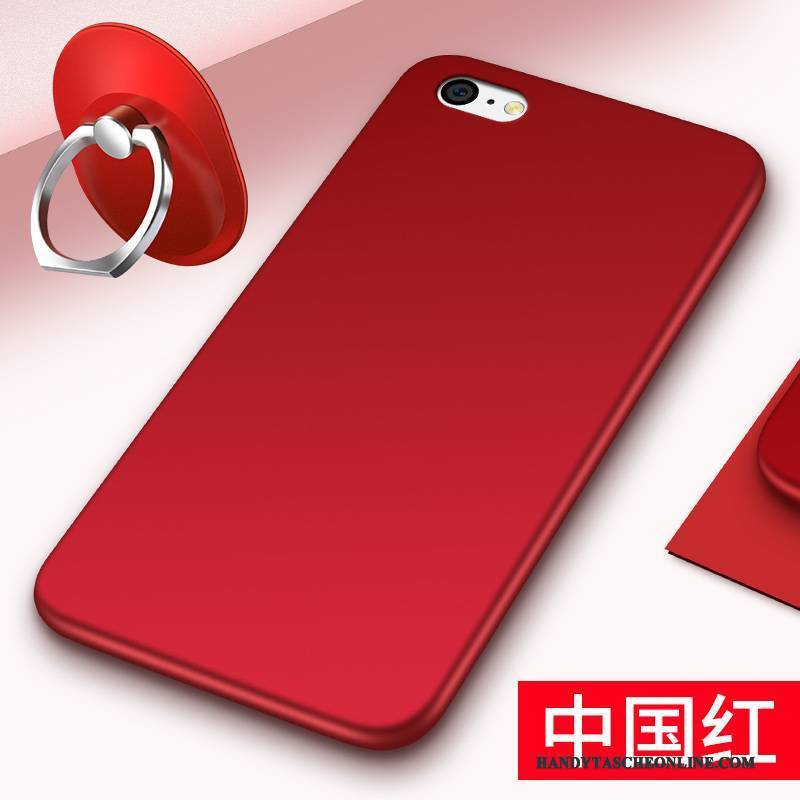 Hülle iPhone 5c Schutz Handyhüllen Trend, Case iPhone 5c Kreativ Rot Anti-sturz