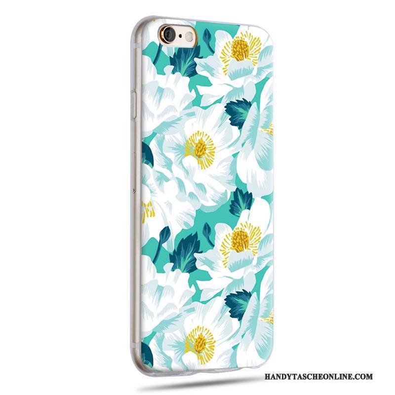 Hülle iPhone 6/6s Karikatur Blau Handyhüllen, Case iPhone 6/6s Silikon Schlank