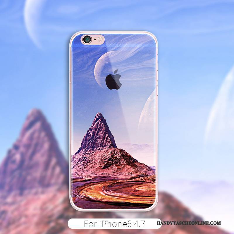 Hülle iPhone 6/6s Kreativ Handyhüllen Grün, Case iPhone 6/6s Trend Chinesische Art