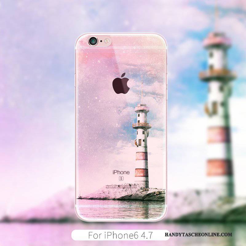 Hülle iPhone 6/6s Kreativ Handyhüllen Grün, Case iPhone 6/6s Trend Chinesische Art