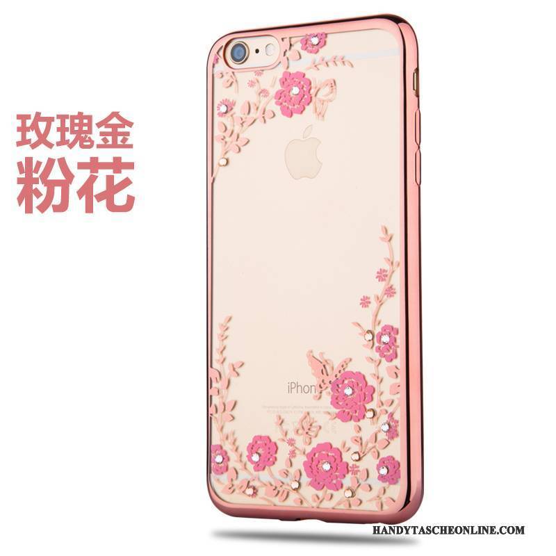 Hülle iPhone 6/6s Kreativ Handyhüllen Rosa, Case iPhone 6/6s Silikon Ring