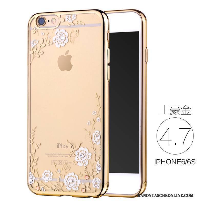 Hülle iPhone 6/6s Luxus Rosa Neu, Case iPhone 6/6s Weiche Handyhüllen Schlank