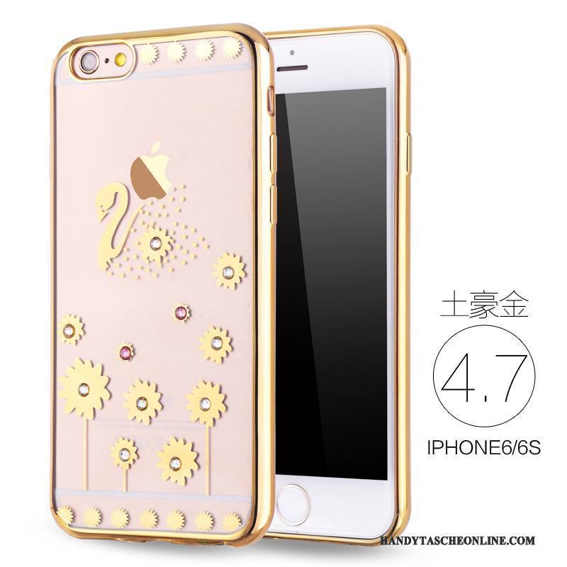 Hülle iPhone 6/6s Luxus Rosa Neu, Case iPhone 6/6s Weiche Handyhüllen Schlank