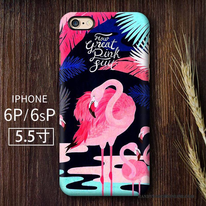 Hülle iPhone 6/6s Plus Farbe Doppelter Rock Handyhüllen, Case iPhone 6/6s Plus Schutz Chinesische Art