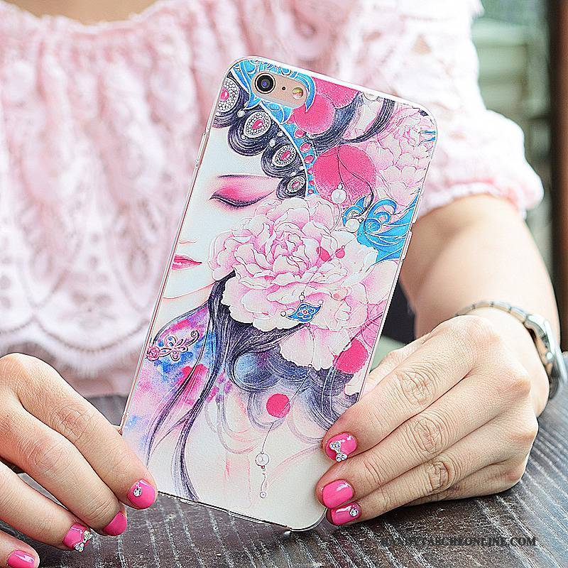 Hülle iPhone 6/6s Plus Farbe Facebook Handyhüllen, Case iPhone 6/6s Plus Kreativ Chinesische Art Persönlichkeit