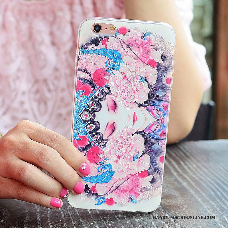 Hülle iPhone 6/6s Plus Farbe Facebook Handyhüllen, Case iPhone 6/6s Plus Kreativ Chinesische Art Persönlichkeit