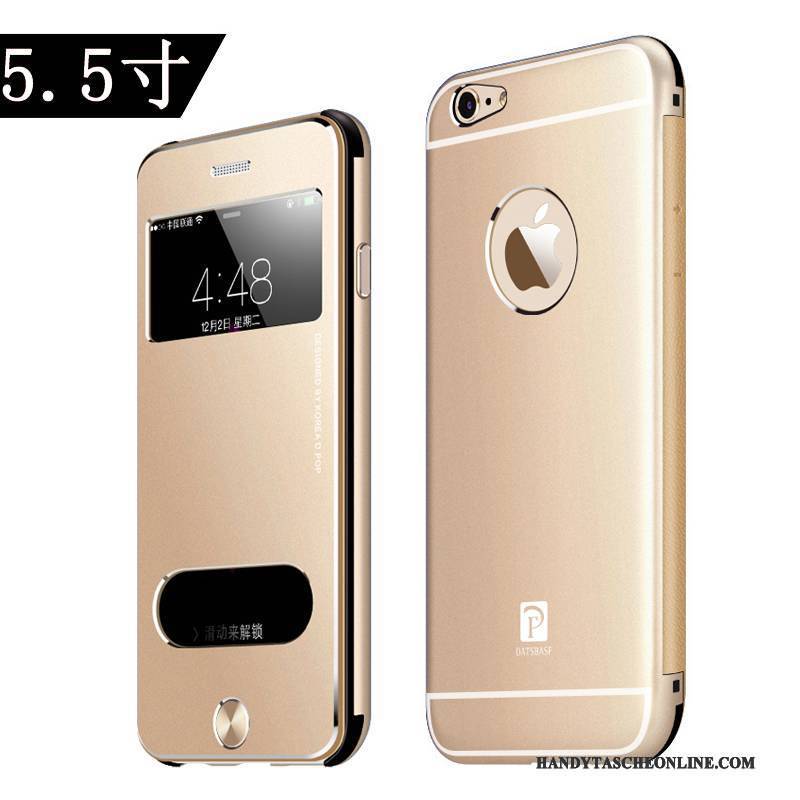 Hülle iPhone 6/6s Plus Kreativ Schlank Trend, Case iPhone 6/6s Plus Schutz Neu Gold