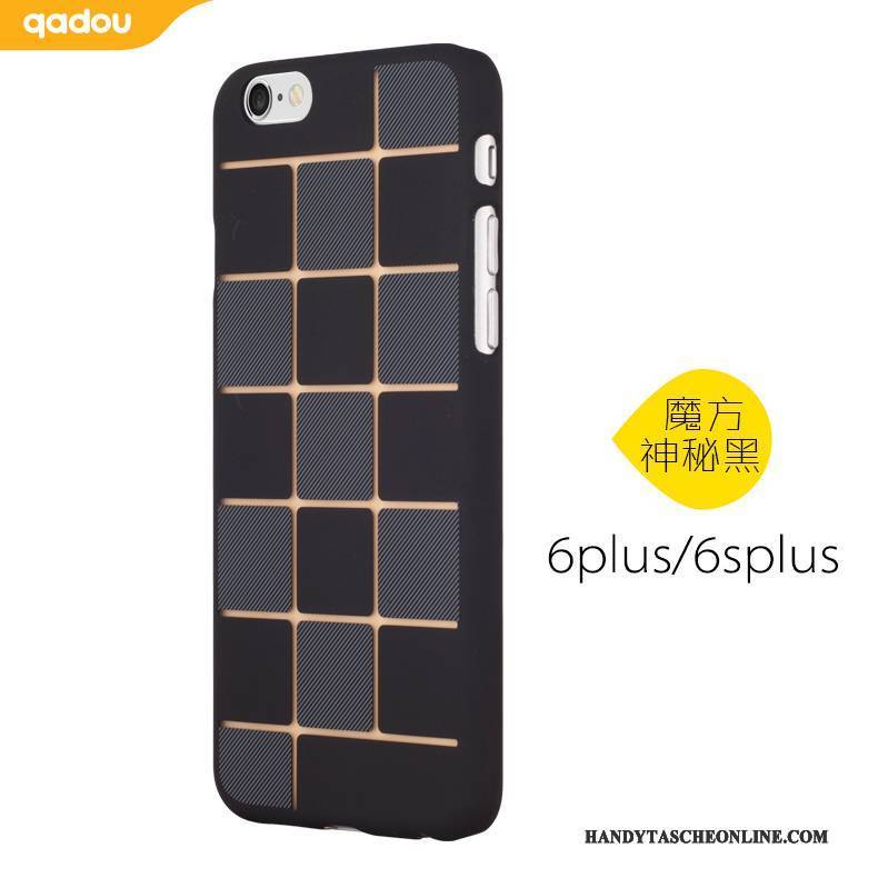 Hülle iPhone 6/6s Plus Kreativ Schwarz Handyhüllen, Case iPhone 6/6s Plus Nubuck