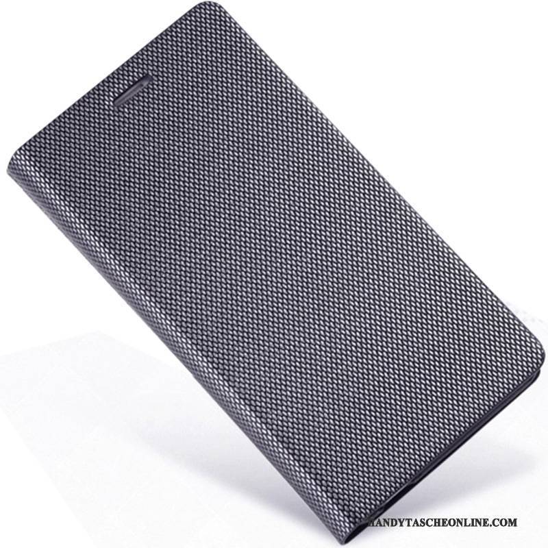 Hülle iPhone 6/6s Plus Lederhülle Handyhüllen Business, Case iPhone 6/6s Plus Leder Dunkelblau Anti-sturz