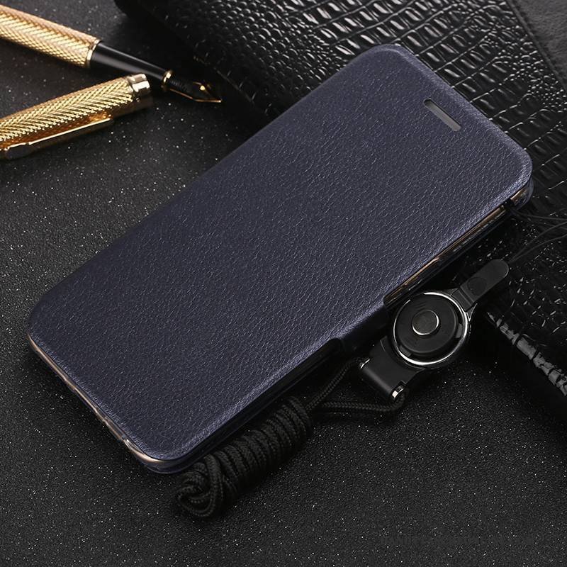 Hülle iPhone 6/6s Plus Silikon Blau Handyhüllen, Case iPhone 6/6s Plus Folio Trend Anti-sturz