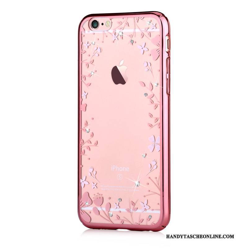 Hülle iPhone 6/6s Plus Strass Schwer Neu, Case iPhone 6/6s Plus Schutz Rosa Handyhüllen