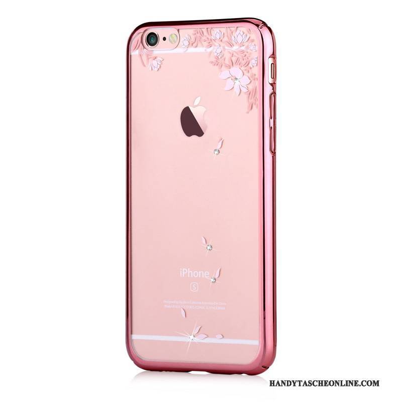 Hülle iPhone 6/6s Plus Strass Schwer Neu, Case iPhone 6/6s Plus Schutz Rosa Handyhüllen