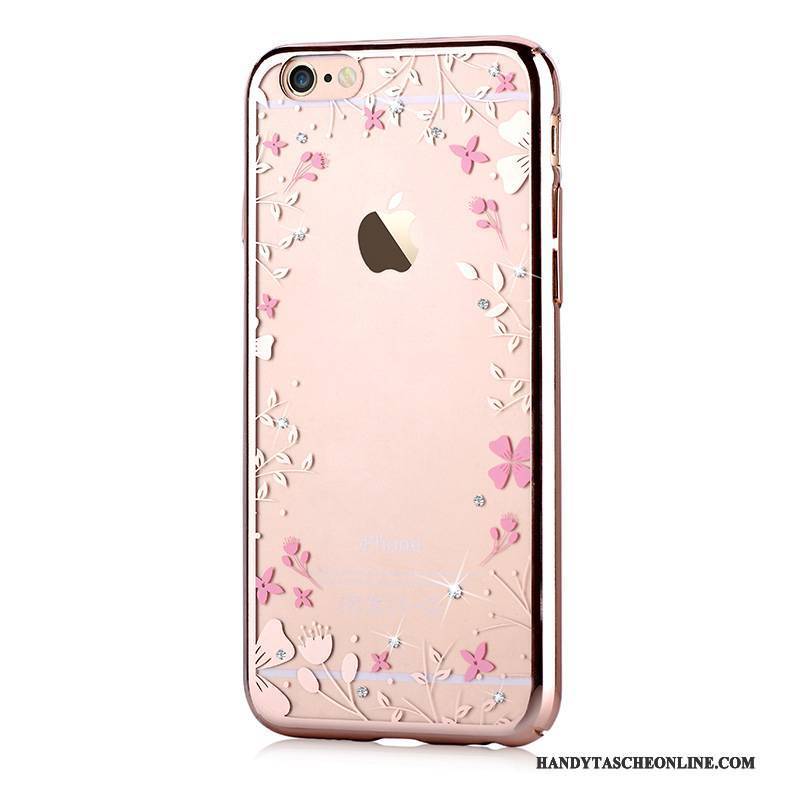 Hülle iPhone 6/6s Plus Strass Schwer Neu, Case iPhone 6/6s Plus Schutz Rosa Handyhüllen