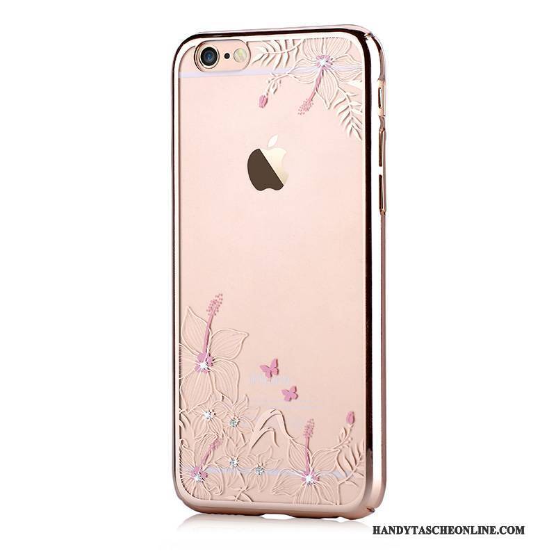 Hülle iPhone 6/6s Plus Strass Schwer Neu, Case iPhone 6/6s Plus Schutz Rosa Handyhüllen