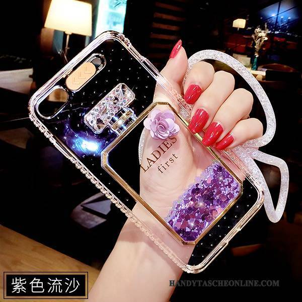 Hülle iPhone 6/6s Plus Taschen Lila Transparent, Case iPhone 6/6s Plus Silikon Trend Anti-sturz