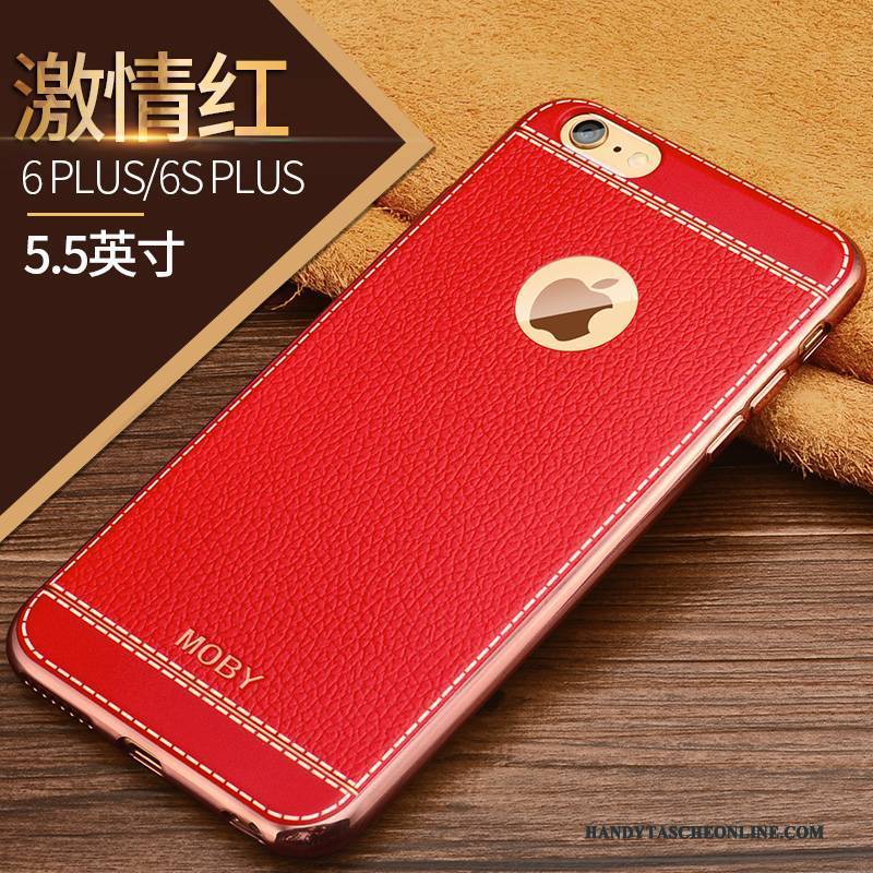 Hülle iPhone 6/6s Plus Weiche Grenze Handyhüllen, Case iPhone 6/6s Plus Farbe Gold Dünne