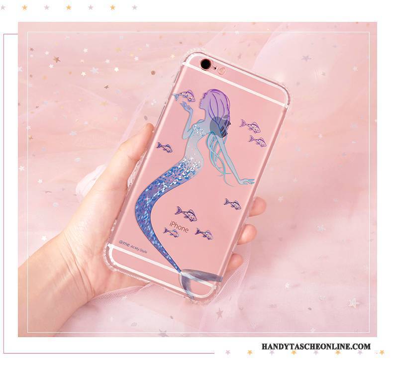 Hülle iPhone 6/6s Prägung Ballon Hängende Verzierungen, Case iPhone 6/6s Weiche Handyhüllen Rosa