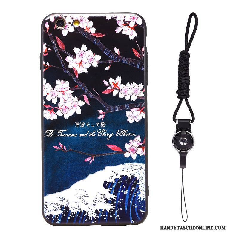 Hülle iPhone 6/6s Retro Hängende Verzierungen Japanisch, Case iPhone 6/6s Farbe Kunst Handyhüllen