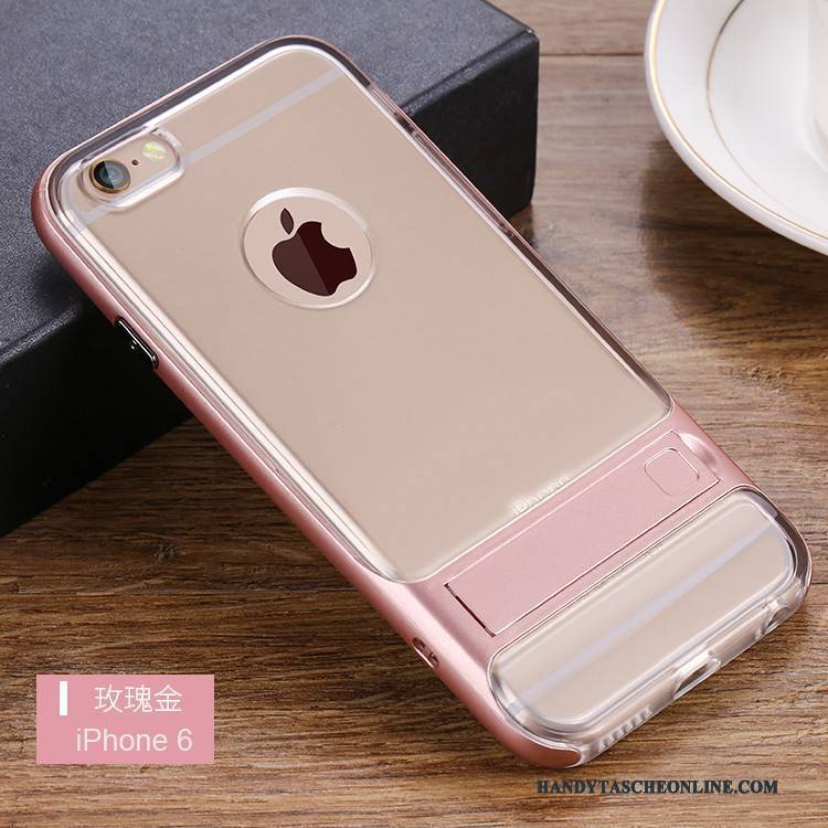 Hülle iPhone 6/6s Schutz Neu Transparent, Case iPhone 6/6s Halterung Anti-sturz Handyhüllen