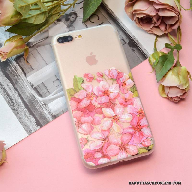 Hülle iPhone 6/6s Silikon Mini Frisch, Case iPhone 6/6s Taschen Rosa Transparent