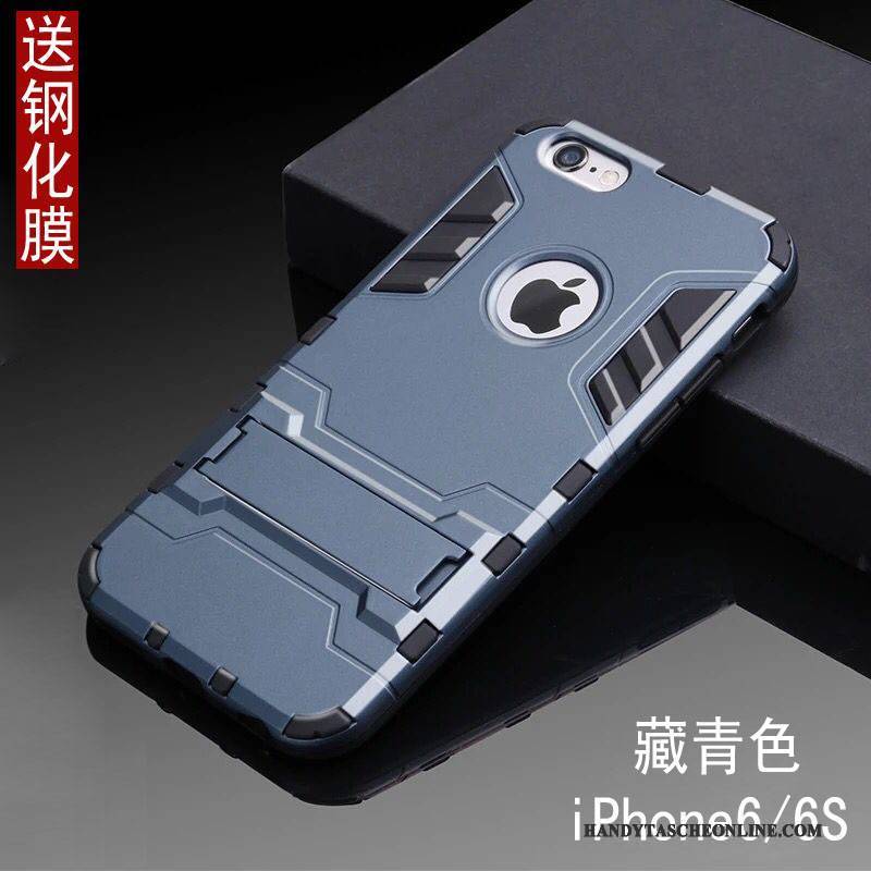 Hülle iPhone 6/6s Taschen Anti-sturz Handyhüllen, Case iPhone 6/6s Weiche Blau