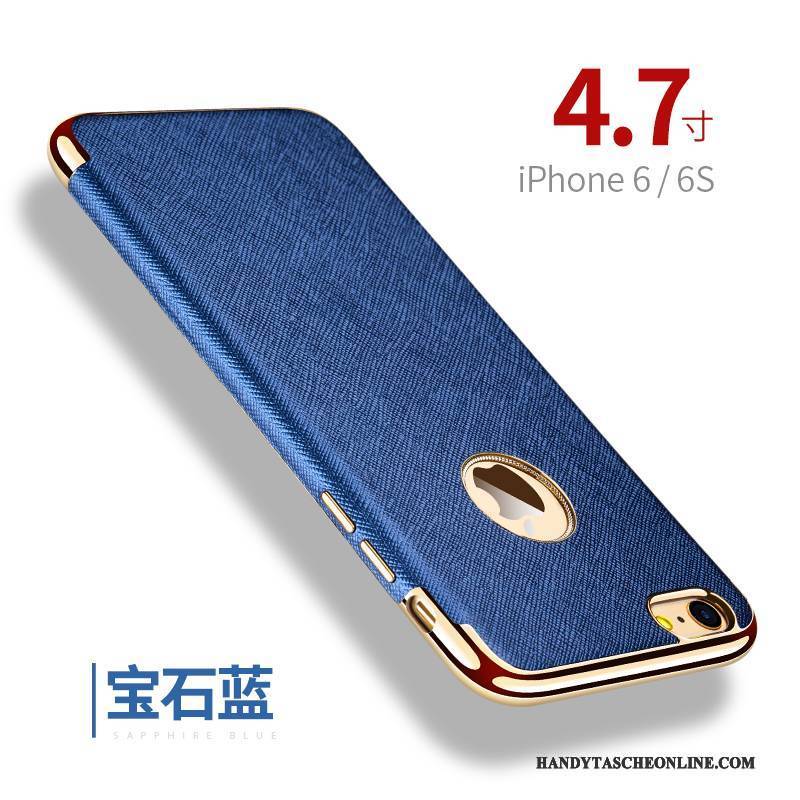 Hülle iPhone 6/6s Taschen Magnetismus Rot, Case iPhone 6/6s Weiche Handyhüllen Anti-sturz