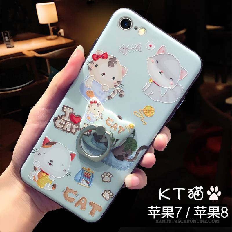 Hülle iPhone 7 Karikatur Anti-sturz Neu, Case iPhone 7 Prägung Trendmarke Handyhüllen