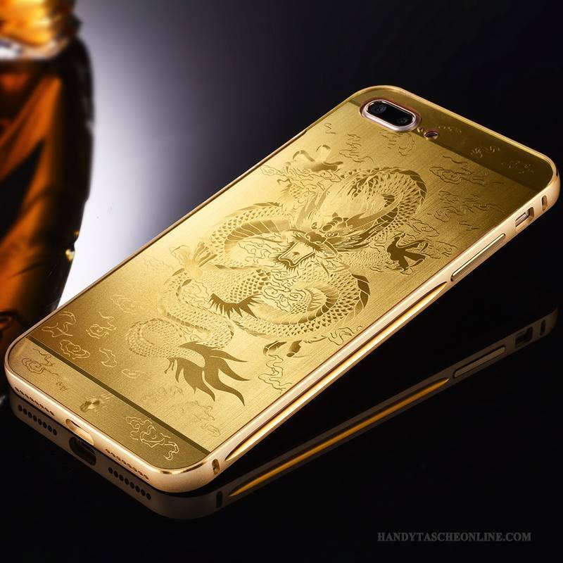 Hülle iPhone 7 Plus Metall Handyhüllen Anti-sturz, Case iPhone 7 Plus Kreativ Grenze Trend