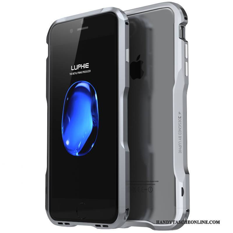 Hülle iPhone 7 Plus Metall Neu Grenze, Case iPhone 7 Plus Schutz Anti-sturz Handyhüllen