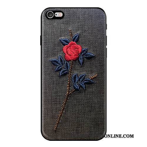 Hülle iPhone 7 Taschen Elegant Anti-sturz, Case iPhone 7 Luxus Blumen Handyhüllen