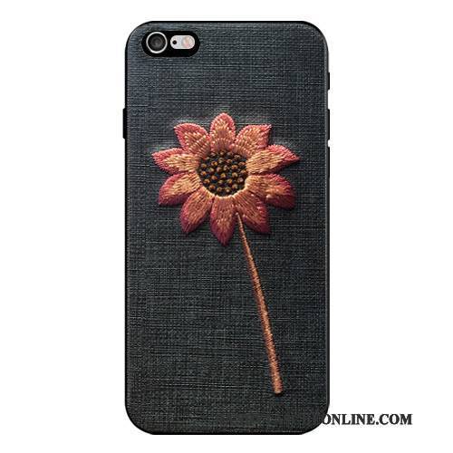 Hülle iPhone 7 Taschen Elegant Anti-sturz, Case iPhone 7 Luxus Blumen Handyhüllen