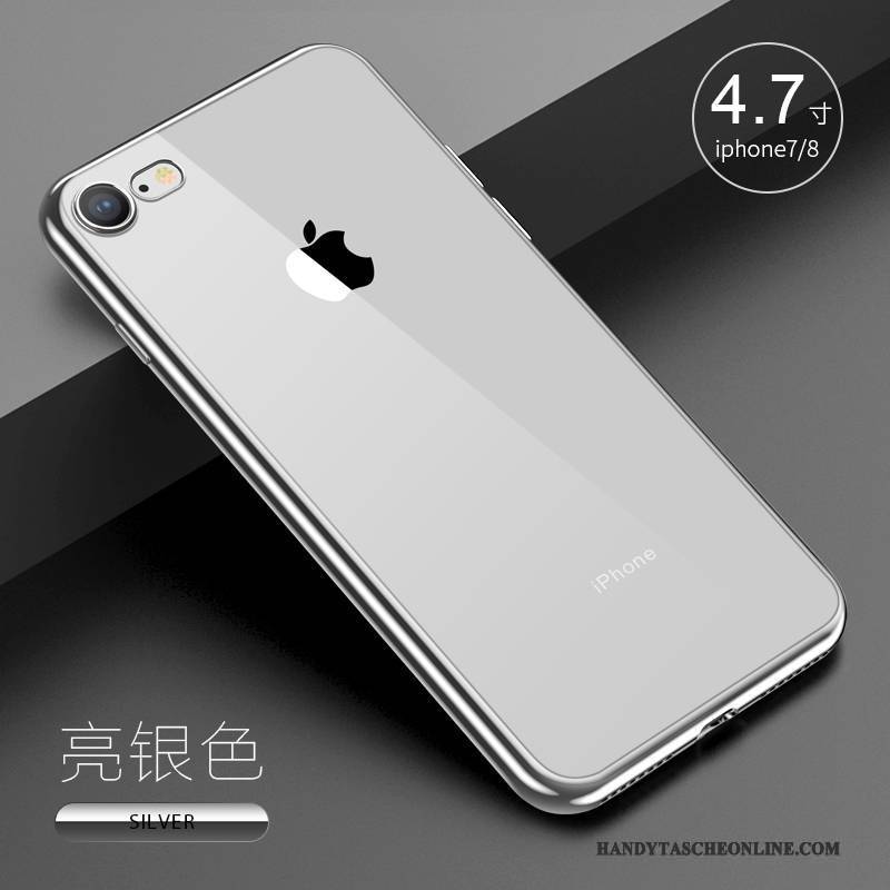 Hülle iPhone 7 Taschen Schlank Anti-sturz, Case iPhone 7 Silikon Handyhüllen Transparent