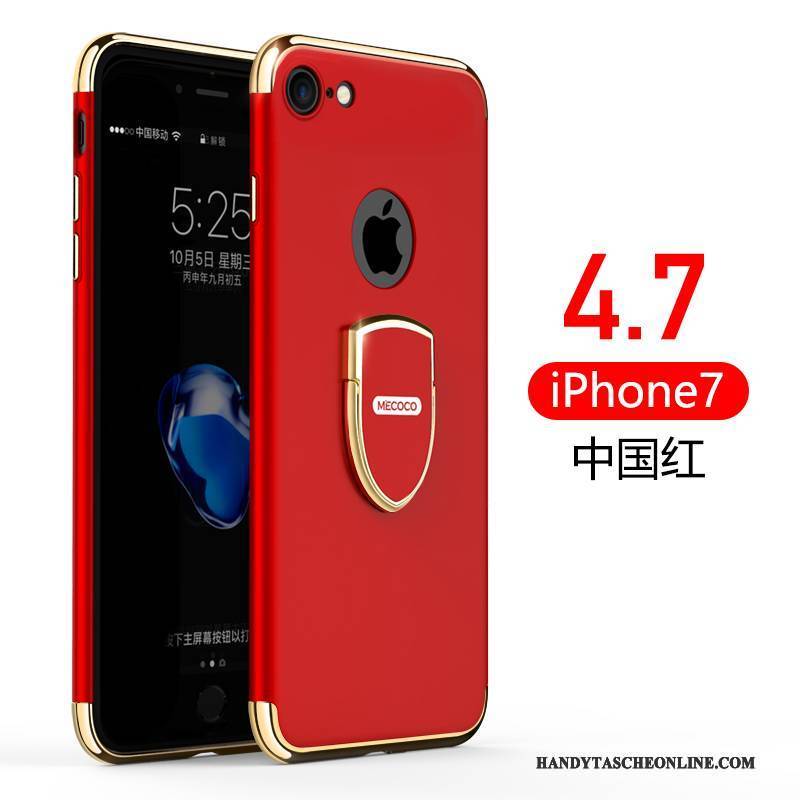 Hülle iPhone 7 Taschen Schlank Rot, Case iPhone 7 Kreativ Anti-sturz Trend