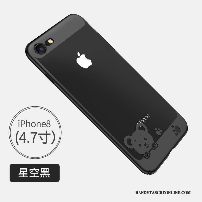Hülle iPhone 8 Kreativ Schlank Anti-sturz, Case iPhone 8 Weiche Handyhüllen Transparent
