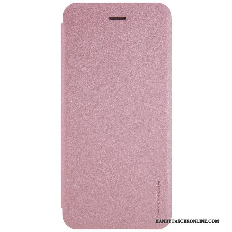 Hülle iPhone 8 Lederhülle Anti-sturz Blau, Case iPhone 8 Folio Handyhüllen