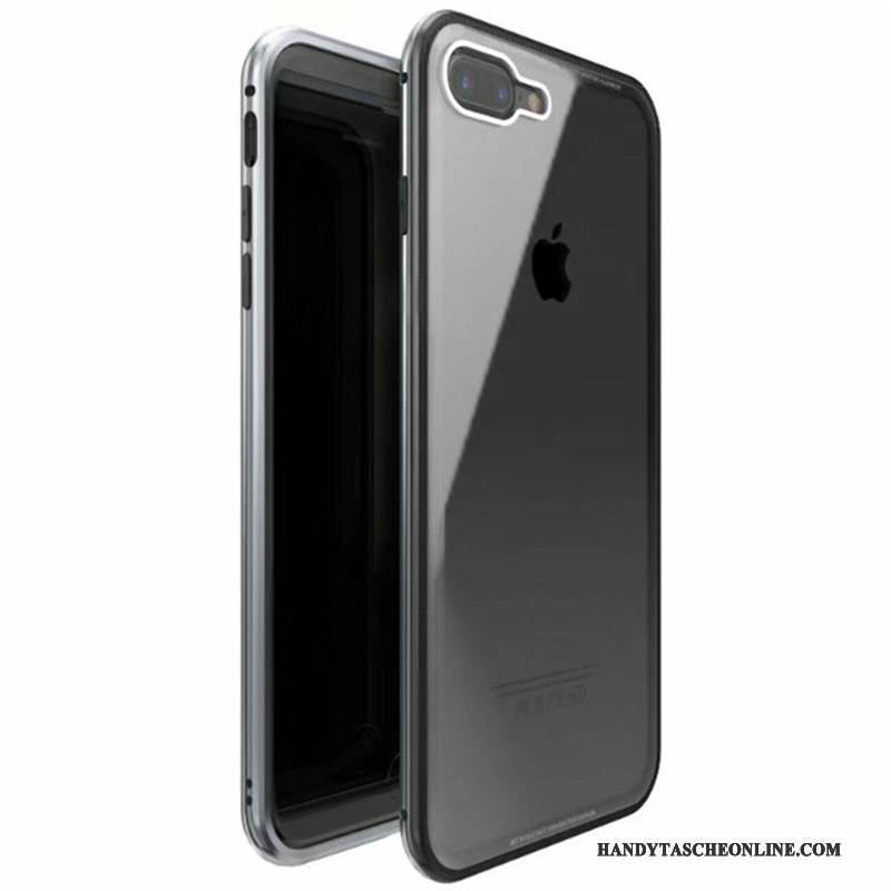 Hülle iPhone 8 Plus Metall Neu Anti-sturz, Case iPhone 8 Plus Taschen Trend Handyhüllen